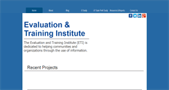 Desktop Screenshot of eticonsulting.org